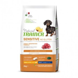 TRAINER CANE ADULT SMALL & TOY SENSITIVE ALL'AGNELLO NO GLUTEN DA 2 KG