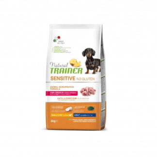 Trainer cane adult small & toy  sensitive no gluten con coniglio da 2 kg