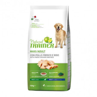 Trainer cane natural adult maxi pollo da 12 kg