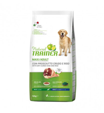Trainer cane natural adult maxi prosciutto da 12 kg