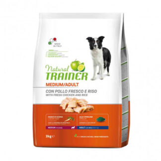 Trainer cane natural adult medium pollo da 3 kg