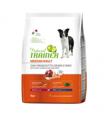 Trainer cane natural adult medium prosciutto da 3 kg