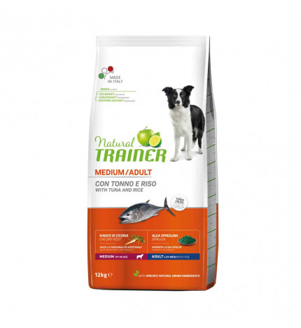 Trainer cane natural adult medium tonno da 12 kg