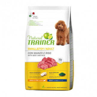 Trainer cane natural adult small & toy manzo da 7 kg