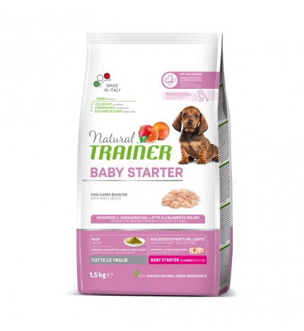 TRAINER CANE NATURAL BABY STARTER DA 1,5 KG