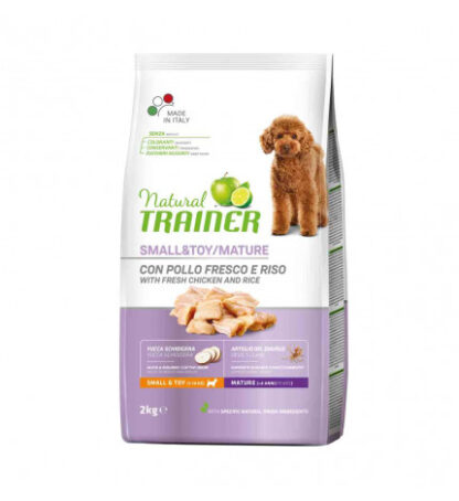 Trainer cane natural maturity small & toy pollo da 2 kg