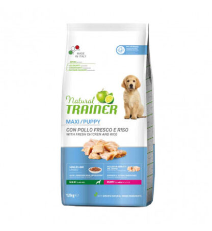 Trainer cane natural puppy maxi pollo da 12 kg