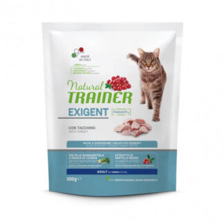 Trainer gatto natural adult exigent tacchino da 300 gr