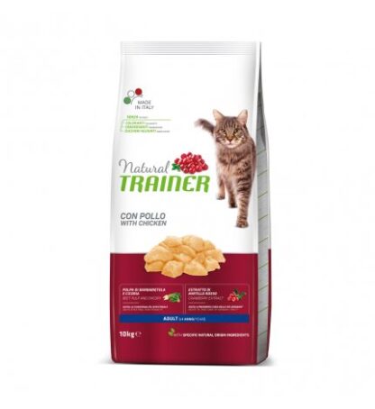 TRAINER GATTO NATURAL ADULT POLLO DA 10 KG