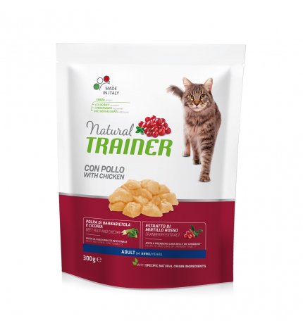TRAINER GATTO NATURAL ADULT POLLO DA 300 GR