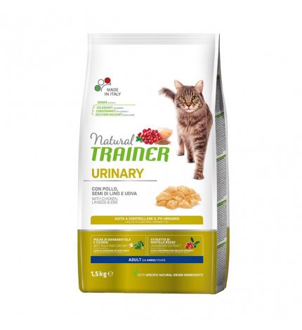 TRAINER GATTO NATURAL ADULT URINARY CON POLLO DA 1,5 KG