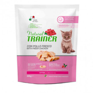 Trainer gatto natural kitten pollo da 300 gr