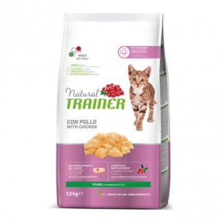 TRAINER GATTO NATURAL YOUNG AL POLLO DA 1,5 KG