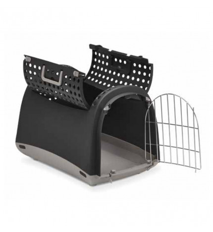 Imac cane trasportino linus cabrio antracite