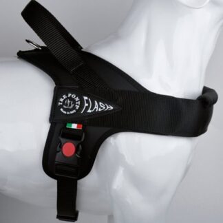 Tre ponti pettorina flash taglia xl nero con rinfrangente