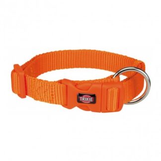 Trixie cane collare premium medium large 35-55 cm 20 mm arancio