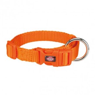 Trixie cane collare premium s - m 30 - 45 cm / 15 mm arancio