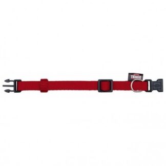 Trixie cane collare premium s-m 30 - 45 cm / 15 mm rosso