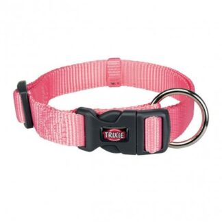 Trixie cane collare premium small medium 30-45 cm 15 mm rosa