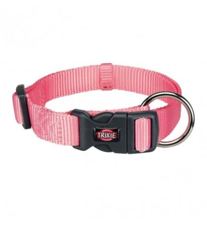 Trixie cane collare premium small medium 30-45 cm 15 mm rosa