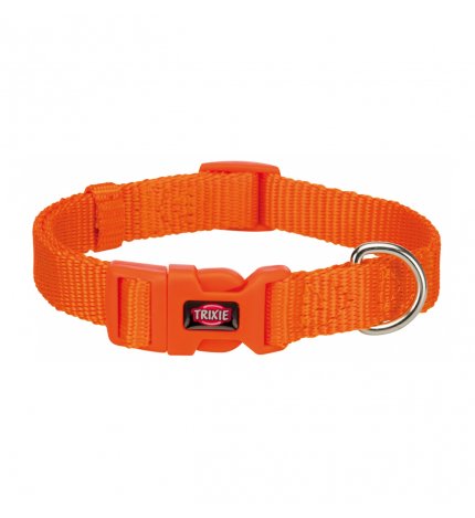 Trixie cane collare premium xsmall small cm 22 35cm 10mm arancio