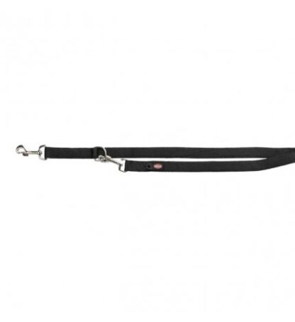Trixie cane guinzaglio addestramento premium xs-s 2m 15 mm nero