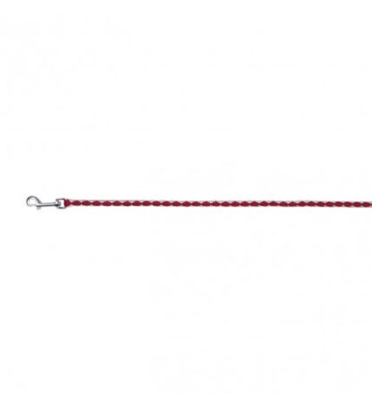 Trixie cane guinzaglio cavo large - xlarge 1 m 18 mm rosso