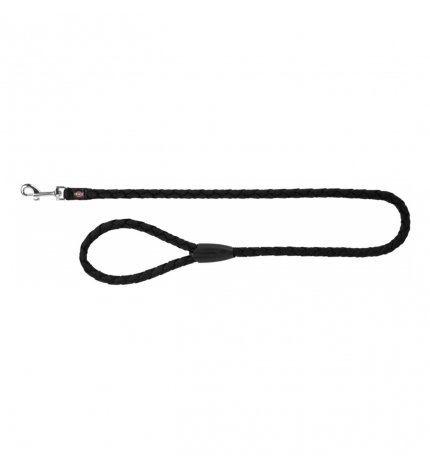 Trixie cane guinzaglio cavo medium large 1m / 18mm nero