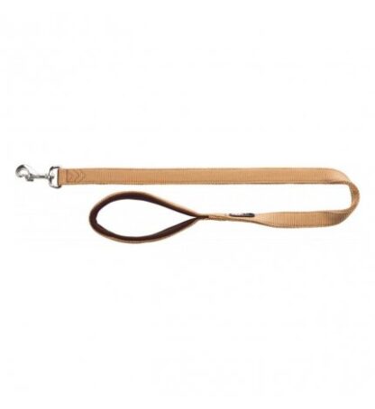 Trixie cane guinzaglio premium large xlarge 1 m - 25 mm beige