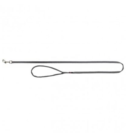 Trixie cane guinzaglio premium large xlarge 1 m 25 mm grigio