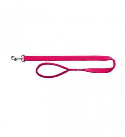 Trixie cane guinzaglio premium medium large 1 m 20 mm corallo