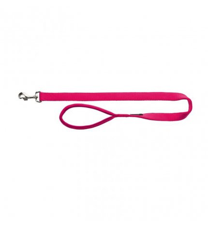 Trixie cane guinzaglio premium medium large 1 m 20 mm corallo