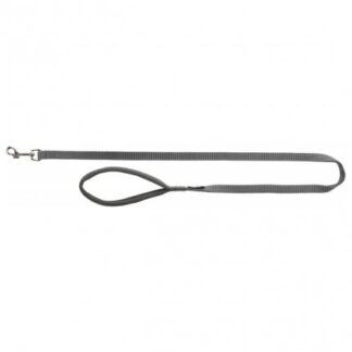 Trixie cane guinzaglio premium medium large 1 m 20 mm grigio