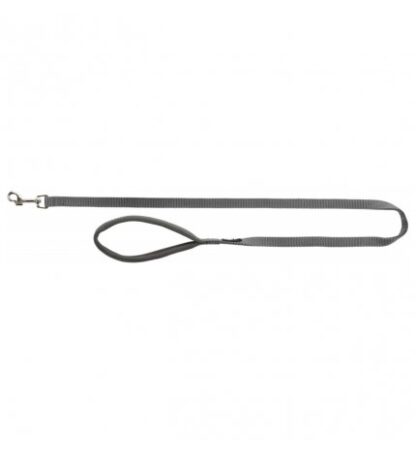 Trixie cane guinzaglio premium medium large 1 m 20 mm grigio