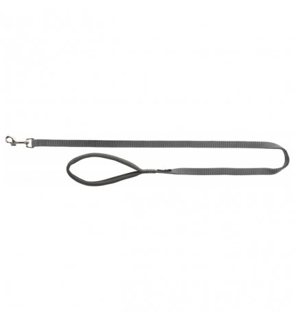 Trixie cane guinzaglio premium medium large 1 m 20 mm grigio