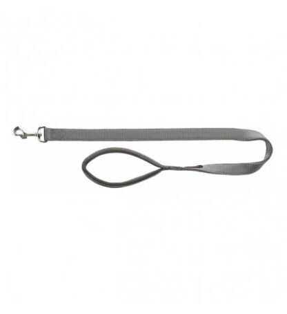 Trixie cane guinzaglio premium xsmall 1.2 m 10 mm grigio