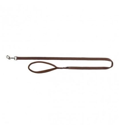 Trixie cane guinzaglio premium xsmall 1,2 m 10 mm marrone