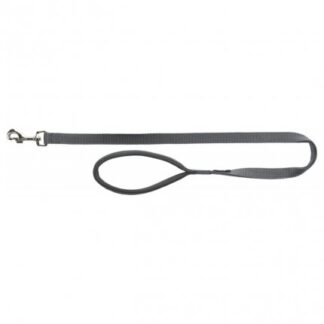 Trixie cane guinzaglio premium xsmall small 1,2 m 15 mm grigio