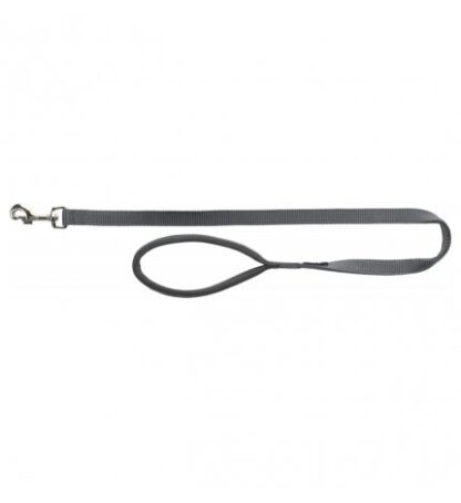 Trixie cane guinzaglio premium xsmall small 1,2 m 15 mm grigio
