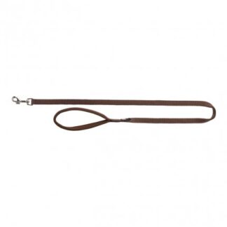 Trixie cane guinzaglio premium xsmall small 1,2 m 15 mm marrone
