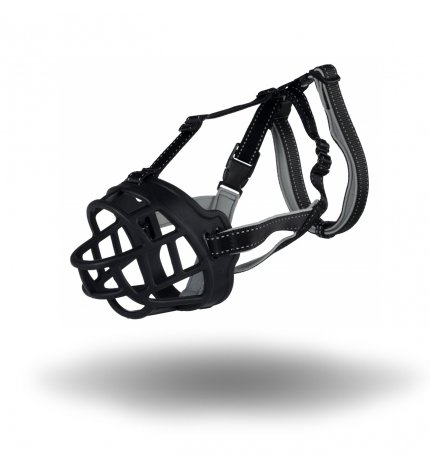 Trixie cane museruola flex muzzle in silicone taglia medium