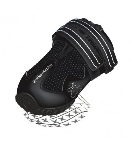 Trixie cane scarpe walker active protezione zampe xs 2 pz