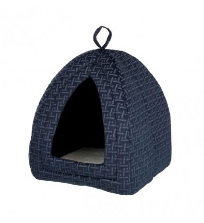 Trixie gatto ferries igloo cuccia igloo blu 32 x 42 x 32 cm