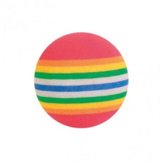 Trixie gatto gioco 4 palline di spugna 3,5 cm
