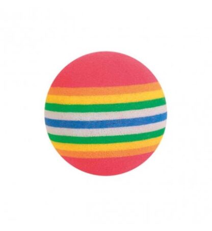 Trixie gatto gioco 4 palline di spugna 3,5 cm