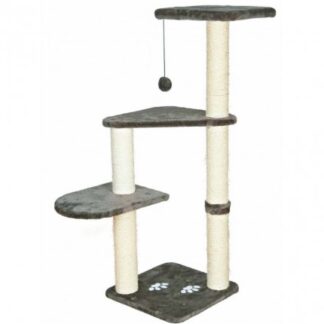TRIXIE GATTO TIRAGRAFFI ALTEA 117 CM GRIGIO PLATINO