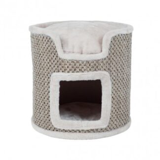 TRIXIE GATTO TIRAGRAFFI TOWER RIA 37 CM GRIGIO CHIARO