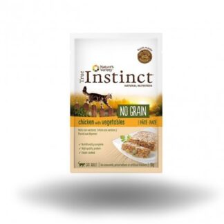 True instinct gatto pate' no grain al pollo con verdure da 70 gr in busta