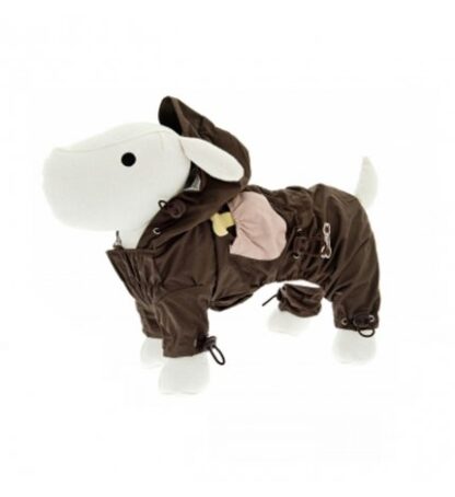 Tutina impermeabile 36cm marrone