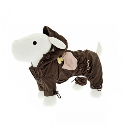 Tutina impermeabile 36cm marrone